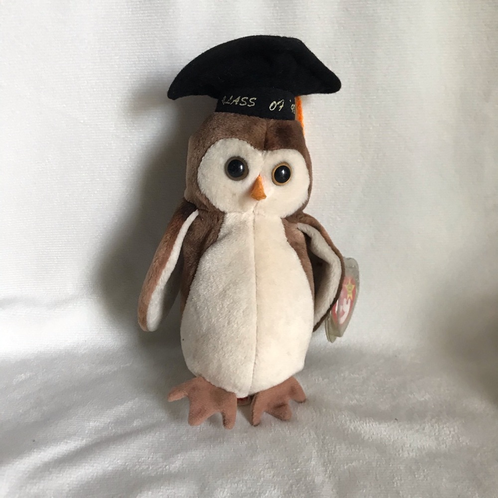 Vintage “Wise” Class of 1998 Beanie Babies